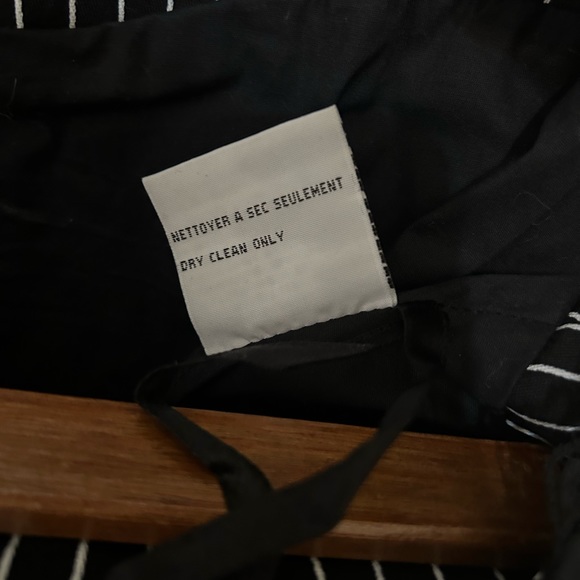 Gorgeous Black & White Stripe Vex Dress - Picture 7 of 7